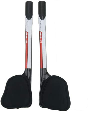 Aero Bars Triathlon Lenker Rennrad Armlehne Lenker 340 mm Rennrad Aero Lenker RXL SL TT Bike Armlehne Lenker Kohlefaser Aerobar Triathlon Lenker (Rot, 340 mm)