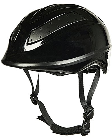 HKM Herren Reithelm-New Generation, schwarz, L/XL