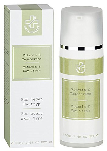Hagina Vitamin E Tagescreme 50ml, hochwertige Tagespflege mit glättenden Eigenschaften des Vitamin E, für jeden Hauttyp