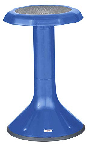 ECR4Kids ACE Active Core Engagement Wobble Stool, 20-Inch Seat Height, Flexible Seating, Blue