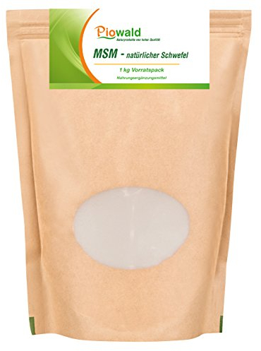 MSM natürlicher Schwefel - 1 kg Pulver