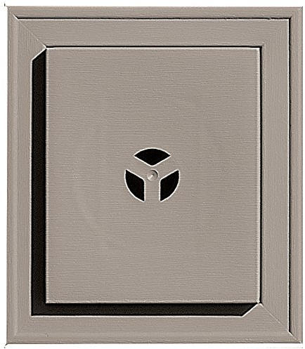 Builders Edge 130110002008 Squared Mounting Block 008, Clay