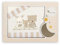 INTERBABY - Juego de sábanas para cuna LOVE color beige