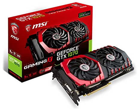 Carte Graphique MSI GeForce GTX 1070 Gaming X