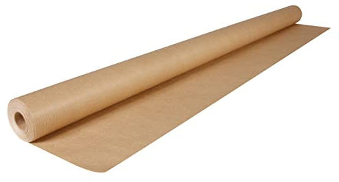 Clairefontaine 495771C Rolle Kraftpapier (ideal für Trockentechnicken, 25 x 1 m, 60 g) braun