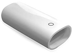 TechMatte Ladeadapter Kabel für Apple Pencil, Ladeanschluss von Buchse auf Buchse (1 Stück, Weiß + 1 Stück Ladeadapter Bindegurte)