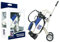 PGA TOUR Gadget Desktop Golftasche und Kugelschreiber Geschenkset, silber / weiß / blau