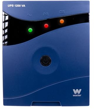 Woxter USV 1200 VA - USV unterbrechungsfreies Stromversorgungssystem USV (1200 VA/720 Watt, Autonomie ca. 20-30 Minuten)