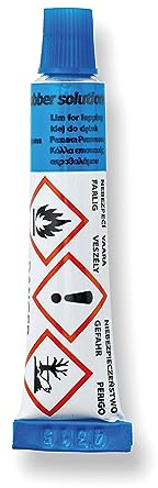 WELDTITE Rubber Solution - Fast Drying Quick Adhesive for Tyre Puncture Repair, 15 g