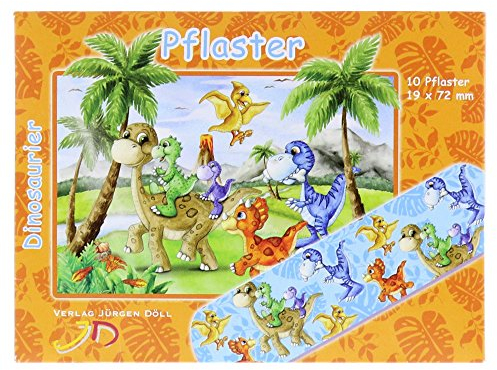 Kinderpflaster Dinosaurier Briefchen
