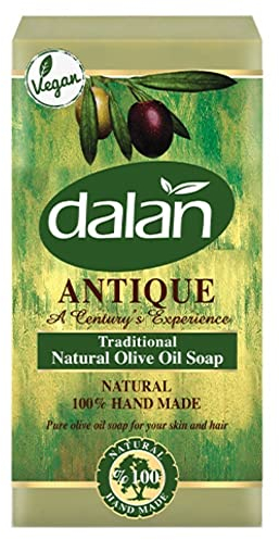 Dalan Jabón orgánico de oliva con aceite de bálsamo de limón, aceite de agua, verde, normal, 5