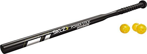 SKLZ Power Stick Baseball- und Softball-Trainingsschläger für Kraft, 76,2 cm, 850,5 g, Schwarz/Gelb