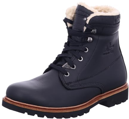 Panama Jack Panama 03 Aviator Herren Warm gefüttert Classics Kurzschaft Stiefel & Stiefeletten, Schwarz (Black), 47 EU