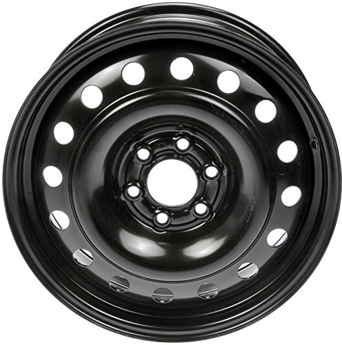 Dorman 939-185 17 x 6.5 In. Steel Wheel Compatible with Select Models, Black