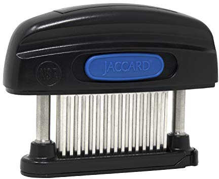 Jaccard 45-Blade Meat Tenderizer, Simply Better Meat Tenderizer, Stainless Steel Columns/ Removable Cartridge, NSF Approved, Black