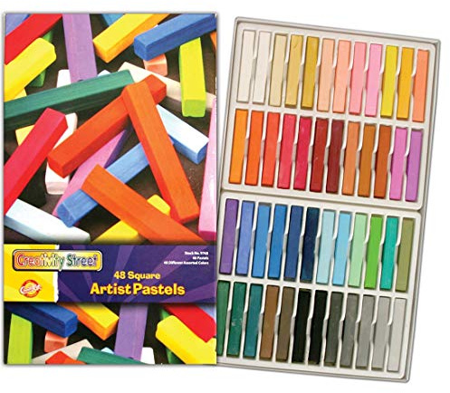 Creativity Street Square Artist Pastels 48-Color Set