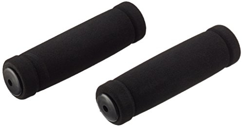 Fahrradgriffe / Fahrrad Griffe / Lenkergriffe - Schaumstoff Überzug in Schwarz