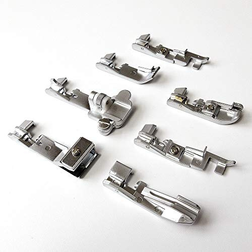7 Feet Set for Viking Huskylock S15 Pfaff Hobbylock 2.0, 4762,Coverlock 4772