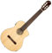 Ortega Guitars 7-Saitige Konzert Gitarre – Elektro-Akustisch, 4/4 – Family Series Pro – Inklusive Gig Bag – Massive Fichte, Sapele, Natur (RCE133-7)
