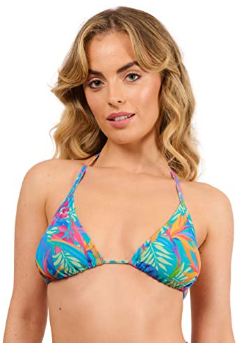 Kiniki Bañador Mujer con Transparencia al Bronceado Tan Through con Soporte de Top de Bikini - Paradise Green