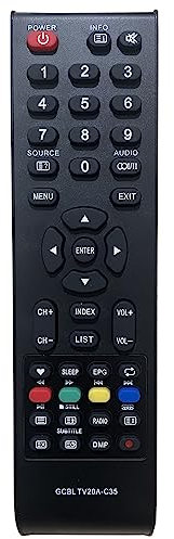 per telecomando united Sostituito per telecomando united tv B3225HD LED20H26 LED22H26 LED22W16 ODL24470-B ODL40570B-SAT ODL28470-B OLE20670H-SB LED22X26 LED39HS28- Nessun Bisogno Di Programmazione