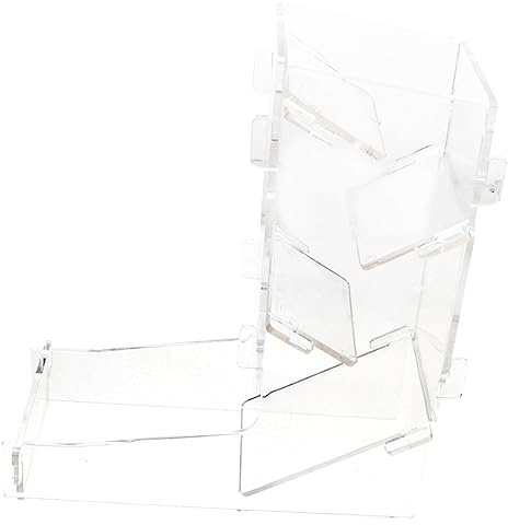 BESPORTBLE Torre Trasparente per da da Tavolo Accessorio Pratico e Resistente per Giochi Compatibile con Dadi Portatile e Facile da Usare