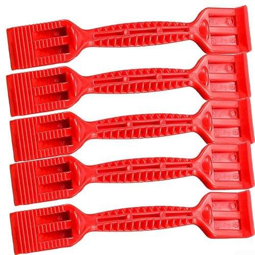 Set di 5 attrezzi per rullo schermo e pala per l'installazione di guarnizioni per porte, materiale PVC ABS, fai da te e uso professionale (5 pezzi tipo A)