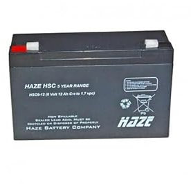 Batterie 6 V 12 Ah Compatible avec Feber et Injusa Référence CHA25190