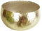 Leaf Metal Planter Curve Blumentopf aus Metall, groß, Blatt-Design, Gold, 30cm x 20cm