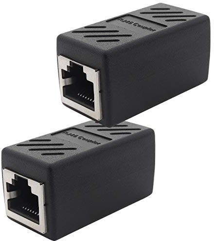 1aTTack.de Modulo Keystone RJ45 Cat 6a Jack certificato completamente schermato STP senza attrezzi Montaggio a scatto Cavo grezzo Cat 500 Mhz 10 Gbit/s compatibile con Cat5 Cat6 Cat7 Cat8 5 pezzi