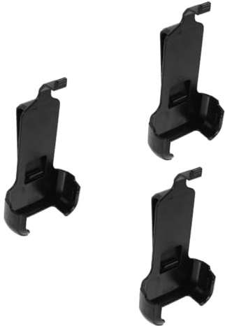 ibasenice 6 Pièces Clip Ceinture pour - Radios Talkies-Walkies Clips D'épaule Cintre pour Interphone Radio Supports De Ceinture Étui Portatif Universel A600 Clip Arrière Abdos