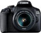 Canon EOS 2000D Camera + EF-S 18-55mm IS II Lens - Black