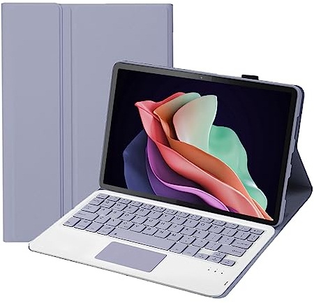 VBESTLIFE Tablet-Tastatur, für Tab P11 2. Generation Pad Plus 2023 11,5 Zoll, BT-Tastatur, Magnetische Hülle, Stifthalter, Präzise Aussparung, Kabellose Tastatur mit Tablet-Schutzhülle