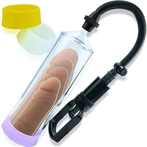 Penis pumpen Erektion stark mit 3 Dichtungen Penis pumps männer für Penisvergrößerung Vakuum pumpen Sexspielzeug für Mann Vakuumpumpe penis Sex Pension vergrößerung Vakuumpumpe für den mann P02