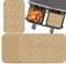 ZOKJSW 100 Stück Backpapier für Heißluftfritteuse Rechteckig,20.5x14cm Airfryer Backpapier für Ninja Food Dual Air Fryer,Kompatibel mit Ninja AF300EU AF400EU,Dual Zone Air Fryer Zubehör