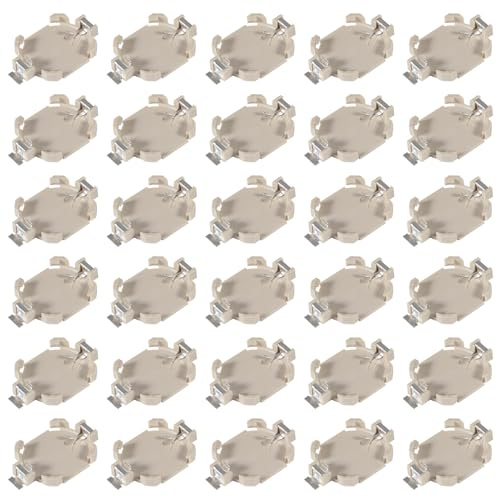 ACEIRMC CR1616 SMT Button Battery Holder Portable Battery for Gameboy GB GBC GBA Game Card Battery Button Cell Coin Holder Socket (30pcs)