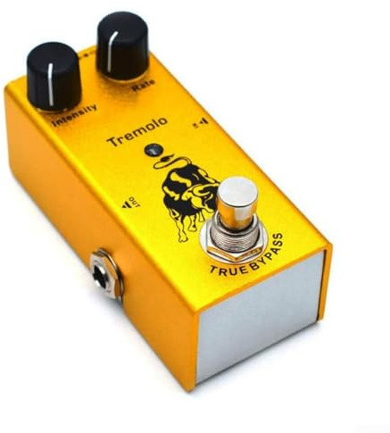 Zoegneer Effets de guitare analogique Chorus Digital Delay Tremolo Pédale de guitare avec Overdrive vintage (I)