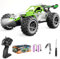 Pmgud Ferngesteuertes Auto, 2,4 GHz 1:18 Proportional 2WD 20+ km/h Hobby Offroad Monster RC Truck, wasserdichte RC Truggy RTR Geländegängig Spielzeug (Grün)
