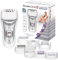 Remington Epilator Smooth and Silky EP7, Rechargeable, Use on Wet and Dry Skin, 7 Accessories, EP7700