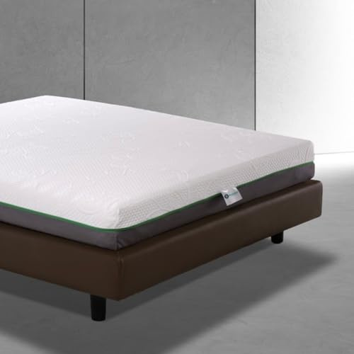 Bedshire Hybrid Materasso Matrimoniale 160x190 a Molle Insacchettate Indipendenti e 5 cm Memory Foam Ortopedico Completamente Sfoderabile H 23 cm con 2 Cuscini Omaggio Made in Italy