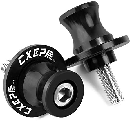 CXEPI M6 Diábolos Moto Basculante Bobina de Deslizadores Tornillo del Soporte para MT03 FZ09 MT09 SP MT10 SP Tracer 7 / GT Tracer 9 / GT Tracer 900 XSR900 YZFR3 R1M R6 R7 R25 MT125 YZFR125