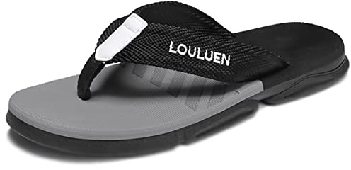 CELANDA Infradito Uomo Estate Adulto Flip Flop Ciabatte Mare e Piscina Leggere Comode Sandali da Spiaggia,A Verde 45 EU