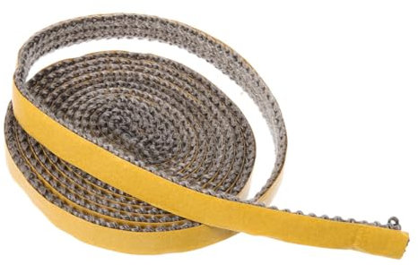 TOGEVAL Junta De Estufa Para Chimenea De Leña Autoadhesiva Cinta Adhesiva Plana Para Reparar Junta De Puerta De Estufa o Inserto De Chimenea