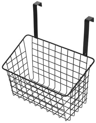 WATIIFUFU Hängender Drahtkorb Aus Robustem Eisen Für Küche Und Badezimmer Großer Aufbewahrungskorb Ohne Bohren Platzsparender Organisationskorb Mit Hoher Tragkraft Vielseitig Verwendbar Für