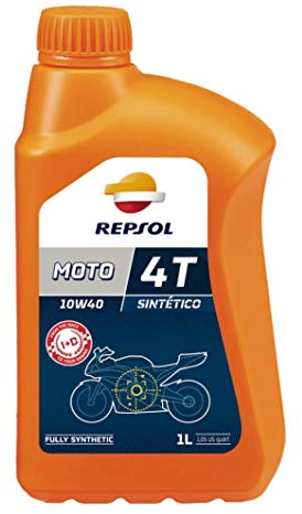 REPSOL Olio motore MOTO 10W-40 Olio parzialmente sintetico Olio 1 L