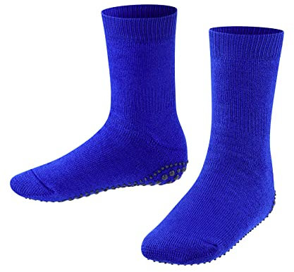 FALKE Stoppersocken Catspads K Hp Baumwolle rutschhemmende Noppen 1 Paar, Blau Cobalt Blue 6054, 35-38