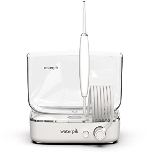 Waterpik Sidekick Portable Water Flosser, Perfect for Travel & Home, ADA Accepted, White/Chrome WF-04