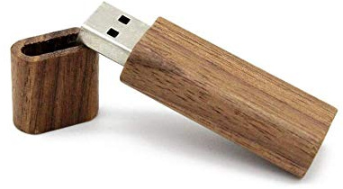 Trä flashenhet, Anloter USB 2.0 hög hastighet valnöt trä USB-tumenheter minnessticka penna pinne 16GB USB2.0