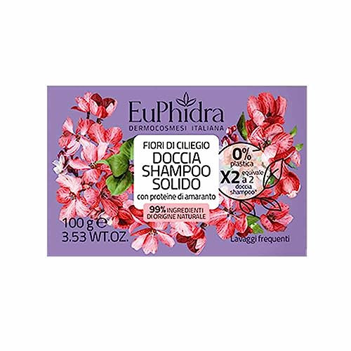 Euphidra fiori di ciliegio doccia shampoo solido 100g