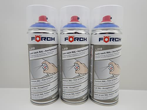 Förch ULTRAMARINBLAU MARINBLAU BLAU RAL 5002 LACK LACKSPRAY SPRAY SPRAYDOSE 400ML (3)